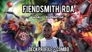 Fiendsmith Red Dragon Archfiend  Deck Profile  Combo  RDA Yugioh World Celebration Championship [upl. by Jochbed]