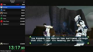 World Record Bionicle PS2 100 Speedrun in 11338 [upl. by Llacam707]