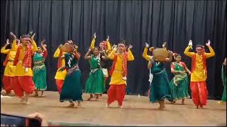 chhattisgarhi dance performed by ncc cadets in EBSB camp [upl. by Bekki568]