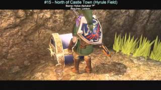 The Legend of Zelda Twilight Princess HD Wii U All Stamps Stamp Locations [upl. by Corry]