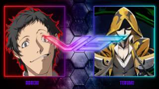 MUGEN Terumi vs Adachi A I Battle [upl. by Ndnarb]