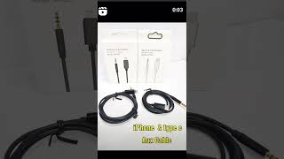 Aux cable iphone amp type C [upl. by Ronald]