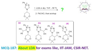 MCQ187 About Triazole and LDA by Dr Tanmoy Biswas Chemistry  The Mystery of Molecules [upl. by Nica]