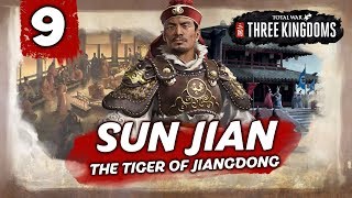 PATH OF GLORY Total War Three Kingdoms  Sun Jian  Romance Campaign 9 [upl. by Evers]