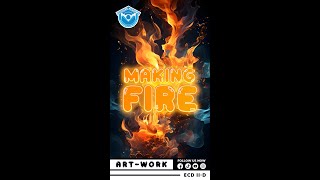 🔥🎨 ECD IID Crafting fire using computer paper and paints—exploring art through vibrant colors ✂️✨ [upl. by Edlin]