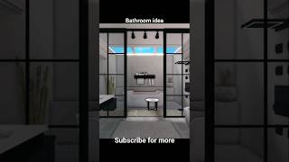 Bloxburg bathroom idea and build hack bloxburg shorts bloxburghousebuild bloxburgroomideas [upl. by Darn]