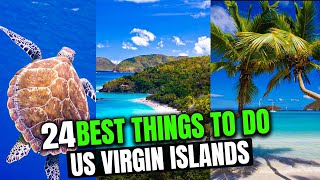 Best Things To Do in US Virgin Islands 2024 4K [upl. by Maro]