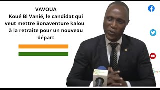 Élections mairie de vavoua Koué Bi Vanié le candidat qui veut mettre kalou à la retraite [upl. by Ahsenrac]