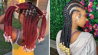 😍😍😍Best Braid Hairstyles  Fall 2020 compilation [upl. by Htide]