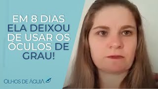 Como conseguir deixar de usar óculos com 8 dias dentro do curso  Tatiana Gebrael [upl. by Araas543]