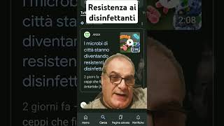 Resistenza batteri ai disinfettanti [upl. by Nayrbo]