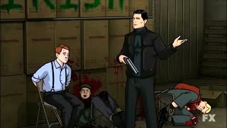 Archer Goes On A Rampage Against The Irish Mafia  Family Feud [upl. by Ahsinaj]