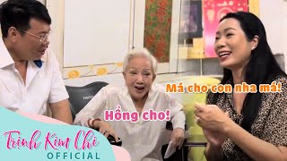 Trịnh Kim Chi tặng quà cho Nghệ Sĩ Hồng Nga được nghe Má ca và hồi tưởng nhiều kỷ niệm đời nghệ sỹ [upl. by Suoivatco]