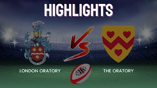 Highlights London Oratory vs The Oratory  2022 [upl. by Beetner]