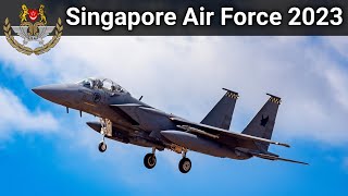 Republic of Singapore Air Force Fleet 2023 [upl. by Jamill22]