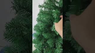 4 10 FT Artificial PVC Christmas Treechristmasdecorations christmastree christmasdecor christmas [upl. by Ihsorih]