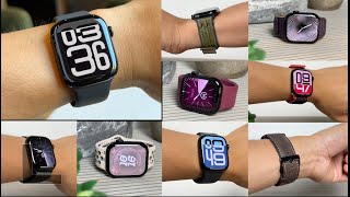 How JET BLACK Apple Watch SERIES 10 Looks w DIFFERENT WATCH BANDS [upl. by Smart362]