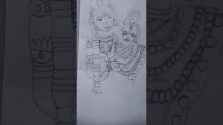 PERUMAL AND LAKSHMI DRAWING EASY like share and subscribe for more videos [upl. by Chadbourne]