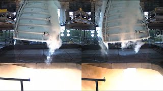 SLS RS25 Engine Test 26 April 2023 720 seconds gimbal test [upl. by Bolger]