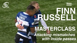 Finn Russell Masterclass Attacking Mismatches [upl. by Siravrat]