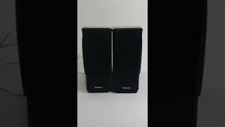 Panasonic SBPM27 speakers [upl. by Llenel]