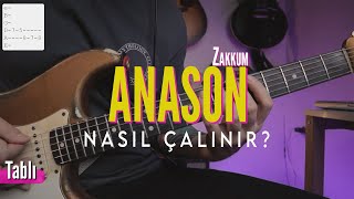 Zakkum  Anason Nasıl Çalınır TABLI [upl. by Haodnanehs]