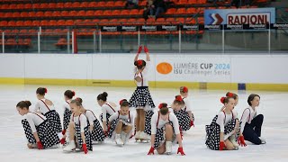 Team Le Soleil PreJuvenile B FS  8th Hevelius Cup [upl. by Atsilac]