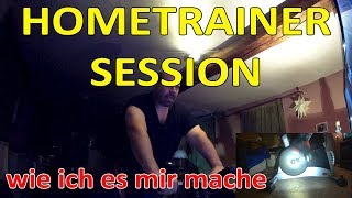 Hometrainer Spin Bike Session  Wie ich es mir mache [upl. by Annoit]