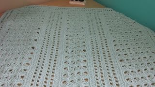 Crochet colcha o cobija de bebé para principiantes [upl. by Anoirtac323]