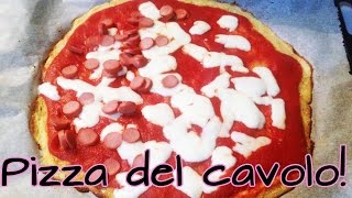 LA PIZZA DEL CAVOLO sana e veloce Le dolcezze di Viky [upl. by Glass]