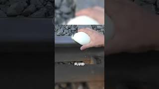 Train vs NonNewtonian Fluid The Ultimate Experiment 🚂😳 sciencefun experiment science facts [upl. by Enaek]