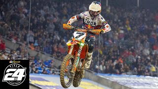 Cooper Webb wins without winning during Round 4 Anaheim II  Title 24 Podcast  Motorsports on NBC [upl. by Natty952]