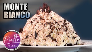 The Most Delicious Chestnut Dessert How to Make Mont Blanc Monte Bianco Recipe [upl. by Avad289]