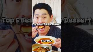 Top 5 Best Filipino Dessert Part 1 dessert Philippines pinoy shortvideo [upl. by Bronez30]