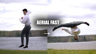 How to Aerial Fast by turning A 360 into a No Handed Cartwheel [upl. by Muriah]