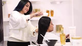 Kerastase Hair Treatment Tutorial by Reena Buhasan on Lulu [upl. by Derry491]