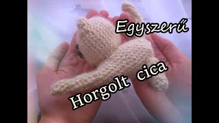 Egyszerű horgolt CICA [upl. by Nnalatsyrc]