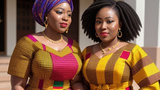 Trending Ghanaian Kente Styles and African Dresses for Ladies [upl. by Krishnah530]