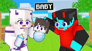 I BECAME A BABY IN MINECRAFT [upl. by Lindholm81]