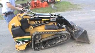 2008 Vermeer S400TX Mini Rubber Track Skid Steer Loader Toro Dingo For Sale Mark Supply Co [upl. by Yks743]