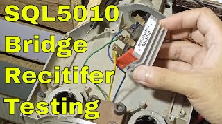 SQL5010 bridge rectifier checking with bldc hub motor [upl. by Jauch]