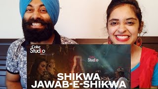 Indian Reaction on ShikwaJawabeShikwa Coke Studio Season 11  PunjabiReel TV [upl. by Akeenahs]