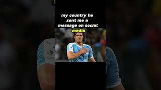 Edinson Cavani announces retirement from international football realmadrid messi football [upl. by Tice]