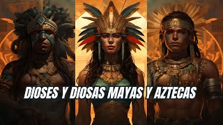 Similitudes entre dioses y diosas mayas y aztecas [upl. by Ruella]