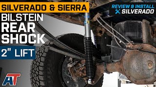 20072018 Silverado amp Sierra 1500 Bilstein Rear Shock for 0 to 2Inch Lift Review amp Install [upl. by Carlos658]