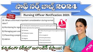 TG Staff Nurse Mock Exam 2024 TG Staff Nurse Mock Exam 2024 TG Staff Nurse Model paper 2024 [upl. by Rech]