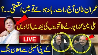 🔴LIVE Imran Khan Hum Arahy Hain  Ali Ameen Gandapur Aggressive Speech  Imran Khan  News One [upl. by Zeralda]