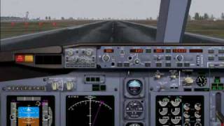 Airport Enhancement Services AES On Runway FS2004 [upl. by Wendelin435]