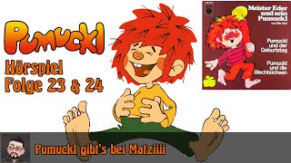 Pumuckl Hörspiel Folge 23 amp 24  Pumuckl und der Geburstag amp Pumuckl und die Blechbüchsen 1972 [upl. by Eirallam403]