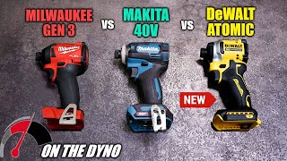 DeWalts All New DCF850 Tiny Impact Driver Dynod vs Milwaukee amp Makita XGT [upl. by Aldridge]